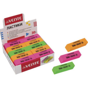 Ластик 56x19x9мм Neon синтетический каучук прямоугольный скошенный цветной 4070910