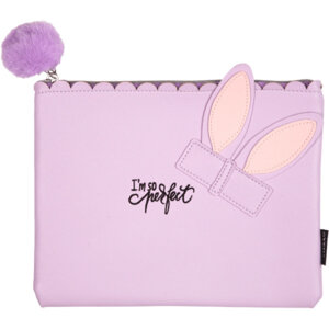 Папка для тетр на молнии A5 25x19x1,5см Rabbit мат искусств кожа 8053235