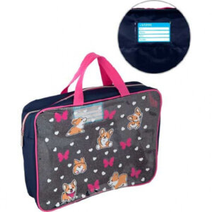 Сумка текстиль с ручками A4 36x28x8см Corgi 8057200