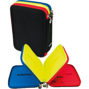 Пенал 3 секц 20x14,5x6,5см прямоугол текстиль на молнии внутри обтянуто 7013996