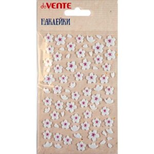 Набор наклеек для творчества из фетра Tree with flowers 9,5x15см самокл 8002268 