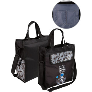 Сумка для допол занятий A4+ 36x31x13см Need More Space текстиль с вставками 7041211