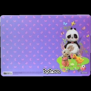 Накладка на стол 43x29см Panda пласт 500мкм с цв рис 8061218