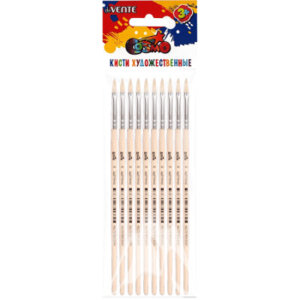 Кисть Щетина №04 плоская Cosmo деревянная ручка 8073301