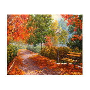 Алмазная живопись Landscapes размер 40x50см ассорти 12 дизайнов 9071702