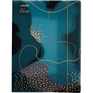 Папка с резинкой A4 240x320мм Marandi Sparkle 400мкм полупр искрящаяся 3070221