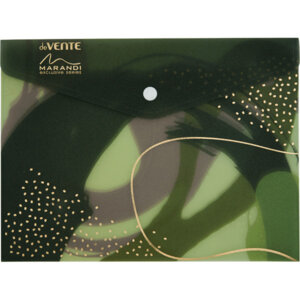 Папка конверт на кнопке A5 240x180мм Marandi Sparkle 180мкм полупр искрящая 3071201