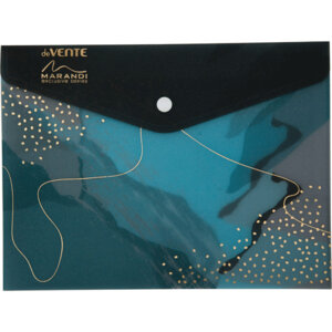 Папка конверт на кнопке A5 240x180мм Marandi Sparkle 180мкм полупр искрящая 3071202