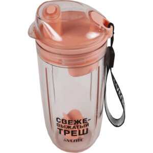 Бутылка для воды 400мл шейкер Force 17,5x6см пласт с пласт шариком 8090205