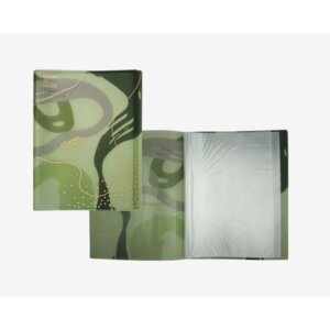 Папка 20 файлов A4 Marandi Sparkle 235x310x15мм 400мкм полупрозр 3101218