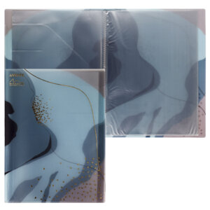 Папка 20 файлов A4 Marandl Sparkle 235x310x15мм 400мкм полупрозр 3101217