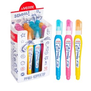 Корректор ручка 5мл School быстросохнущая 4061116