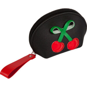 Кошелек Cherry 12x8,5x5см мат искусствен кожа на молнии с бегунком петлей 7045306