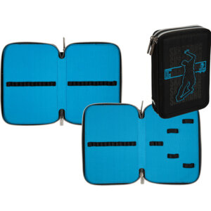 Пенал 2 секц SK8BRDNG 20,5x14x5,2см плотный износостойкий текстиль 7012332