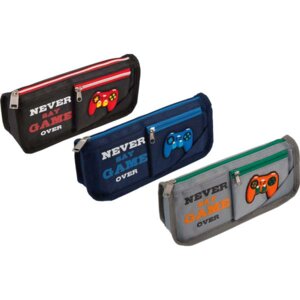 Пенал Gamer Winner 21x8x5,5см прямоуг текстиль на молнии наружный карм 7029340