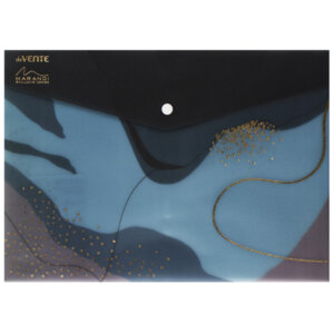 Папка конверт на кнопке A4 Marandi Sparkle 330x235мм 180мкм полупрозр искрящая 3071211
