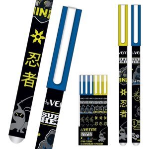 Ручка гелевая 0,5мм стираемая SuperHero 2 диз 5051370