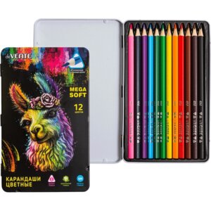 Карандаши 12цв Trio Mega Soft трехгран 5022338