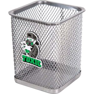 Подставка для пишущих принадлежностей SuperHero Toxic 8x8x9,8см с декор элементом 4104325