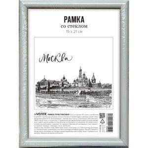 Рамка пластик 15x21см A5 серия 1 стекло 9027027