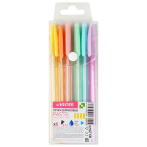 Набор ручек шар 0,7мм Pastel 6шт 5073920