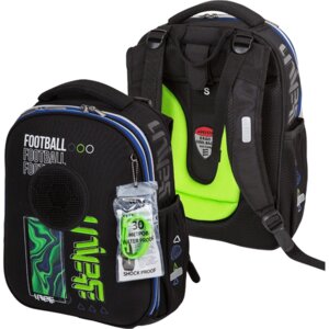 Рюкзак Choice Football Universe школьный жесткий 38x28x16 см (17 л) вес 1000 г 1 отд 7033416
