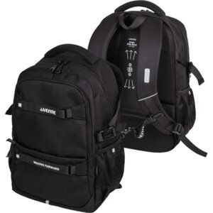 Рюкзак Moving Forward Black подростковый 44x30x20 см (19 л) 700г текстильный 2 отд 7032412