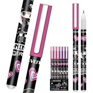 Ручка гелевая 0,5мм стираемая Anime Girl 2 диз корп 5051431