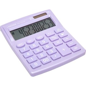 Калькулятор настольный DD-3310P 10 разр двойное питание 105x127x21мм сиреневый 4031323