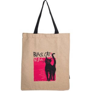 Сумка шоппер Black Cats Rule 35х40см 7046460