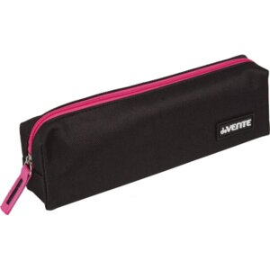Пенал Black 21x6x4см черный с розовым 7029327