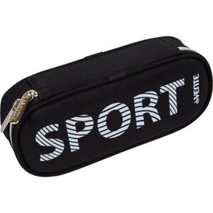 Пенал Sport 21x8x5см овальный для 50 предметов 7023448