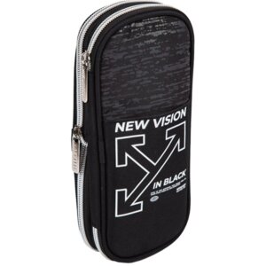 Пенал New Vision 21x8x3(7)см овальный с расшир для 90 предметов 7023413
