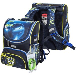 Ранец школьный Mini Football Time жесткий 35x26x20см 14л 800г 7030405