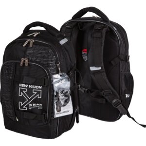 Рюкзак школьный Ergo New Vision 39x28x20см 18л 850г текстиль 7033435