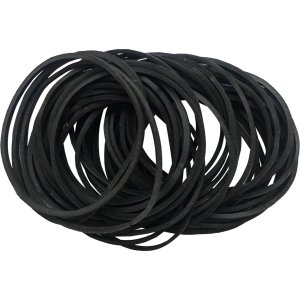 Резинки банковские 60мм 100г TOTAL BLACK черные 4152401