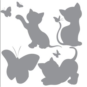 Набор термонаклеек светоотражающих для декора текстильных изделий Stars 5,2x5,2см 8004332