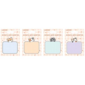 Клейкая бумага для заметок Fanny Cats 70x70мм 30л офсет 80 г/м² 2010140