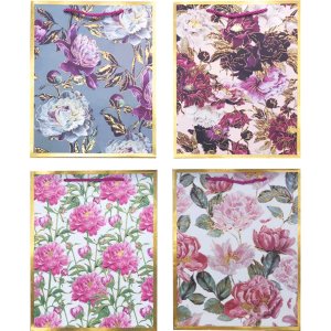 Бумажный пакет Цветы 9041422