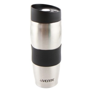 Термокружка Coffee Mug 370мл 6,9x19,8см 8-12ч  нержавеющая сталь с черн силик 8090310