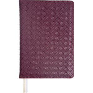 Ежедневник 272стр недатир А5 Clair кремовая бумага 70г/м² Бордо Кожзам 2234555