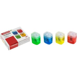 Точилка 1 отв с контейнером асс 4071318