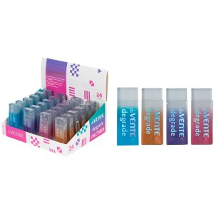 Ластик 54x19,6x10,5мм синтетич Degrade супер-прозр асс 4070401