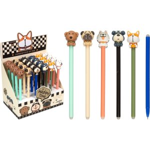 Ручка 0,5мм гелевая Combination of Dogs стираемая подарочная 5051449