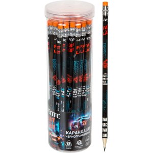 Карандаш ч/г HB с ластиком Fast Or Last трехгран 5032503