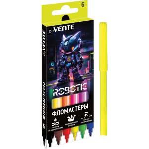 Фломастеры  6цв Robotic 5080533