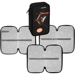 Пенал 3 секц I See You 205x120мм прямоугольный на молнии 7013515