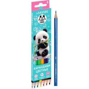 Карандаши  6цв Yummy Panda 2М 5021536