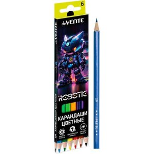 Карандаши  6цв Robotic 2М 5021539