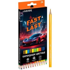 Карандаши 24цв Fast Or Last 2М 5024537